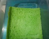 Foto langkah ke 2 dari resep Setup Roti Tawar Pandan.