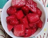 A picture of step 2 of Chatpata tarbooz (CHATPATA WATERMELON).