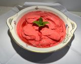 Foto del paso 4 de la receta: Helado de frambuesas, yogur y sirope de arce