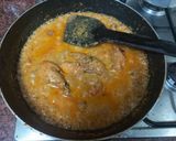 A picture of step 1 of Chicken angara.