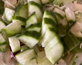 Saláta ezersziget öntettel recept fázis 2 fotója