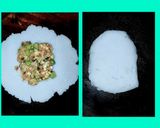A picture of step 4 of Aloo Mutter Paneer in Poha Packets.