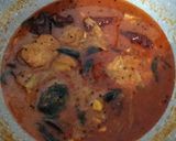 A picture of step 7 of Fried Rawas (Indian Salmon) Fish Curry.