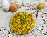 A picture of step 4 of Aloo anday ki bujia.