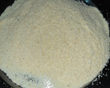 A picture of step 1 of Rava Upma.