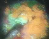 A picture of step 4 of Fried njahi (black beans).