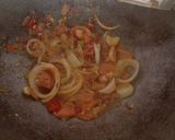 Foto langkah ke 3 dari resep Udang saus padang.