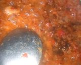A picture of step 3 of Fried yam with sauce.