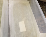 Foto del paso 3 de la receta: Pastel húmedo de choco-banana, sin harina, sin azúcar, sin lácteos, en microondas