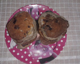 Foto del paso 4 de la receta: Hot cakes con banana, manzana y arándano