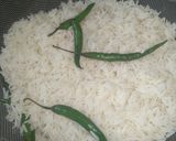 A picture of step 7 of Achari Chana Pulao.