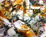 Une image de l'étape 6 de Pizza 🍕 wrap au poulet 😋.