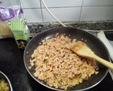 Foto del paso 2 de la receta: Piadina o tortillas mexicanas rellena de pollo y queso en sartén