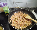 Foto del paso 2 de la receta: Piadina o tortillas mexicanas rellena de pollo y queso en sartén
