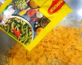 A picture of step 5 of Upma.