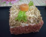 A picture of step 13 of Peri Patakha Chicken Sandwich Cake.