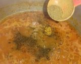 A picture of step 7 of Arvi Gosht.