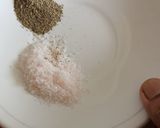 A picture of step 1 of Crispy chicken.