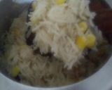 A picture of step 6 of Corn pulao.