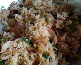 A picture of step 3 of Fried rice.