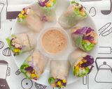 Foto langkah ke 4 dari resep Salad Roll Vietnam (Chicken).