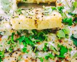 A picture of step 1 of Dhokla White.