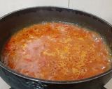 A picture of step 4 of Kathiyawadi Sev Tameta Nu Saak (Dhaba Style).