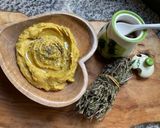 Une image de l'étape 4 de 🪹☘️Houmous aux 🍂🍁herbes de 🪵🐝Provence 🌿🌱🍃.