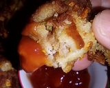 Foto langkah ke 6 dari resep Omelet Roti Tawar n Sosis.