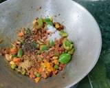 Proso Millet With Sprouts, Veggies