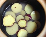 A picture of step 2 of Japanese Sweet Potato Rice.