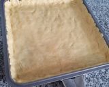 Foto del paso 3 de la receta: Tarta de coco 🥥 rallado y en escamas con dulce de leche en la flip