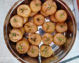 A picture of step 9 of Balushahi बालूशाही.