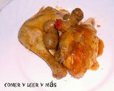 Foto del paso 4 de la receta: Pollito tomatero (picantón) con champiñones