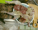 Foto del paso 1 de la receta: Conejo al horno con papas y acompañado con tallarines