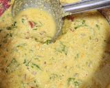 A picture of step 3 of Mix Veg Barley Flour Chilla.