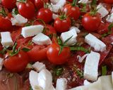 Une image de l'étape 5 de 🌱Tarte Tomate Thym Basilic Moutarde Mozza.