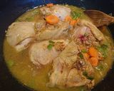 A picture of step 5 of Portuguese Chicken Curry.