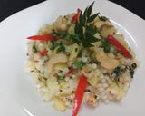 A picture of step 7 of Aloo Sabudana Khichdi.