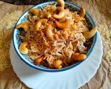 A picture of step 2 of Onion and mustard seeds fried Rice.