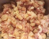 A picture of step 1 of Pepper, Pork, and Onion, Ramen.