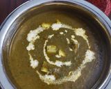 A picture of step 7 of Dhaba-Style Palak Paneer.