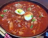 Foto langkah ke 5 dari resep Teokbokki / Tteokbokki / Tteokpokki / Homemade (Saus Gochujang).