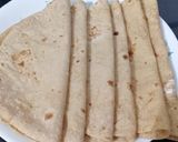 A picture of step 3 of Fulka roti.