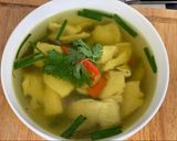 รูปขั้นตอนการทำที่ 5 ของ ไก่ต้มขมิ้น ซุปเหลืองทอง