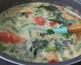 Foto langkah ke 3 dari resep Gulai Santan Daun Ubi Kacang Panjang.