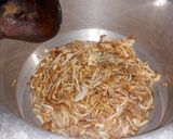 A picture of step 2 of Chicken daal.