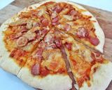 Foto langkah ke 9 dari resep Pizza meat lover panggang (pakai oven tangkring + tips).