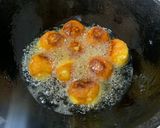 A picture of step 3 of Chhena tarakari (Paneer dumplings curry).