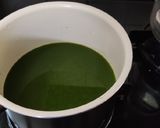 A picture of step 4 of Banana leaf Halwa.